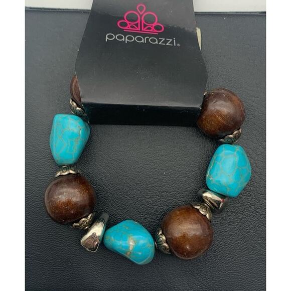 Boho Natural Themed Jewelry Lot Of 5 Statement Necklaces 1 Bracelet 1 Earrings - Picture 4 of 9
